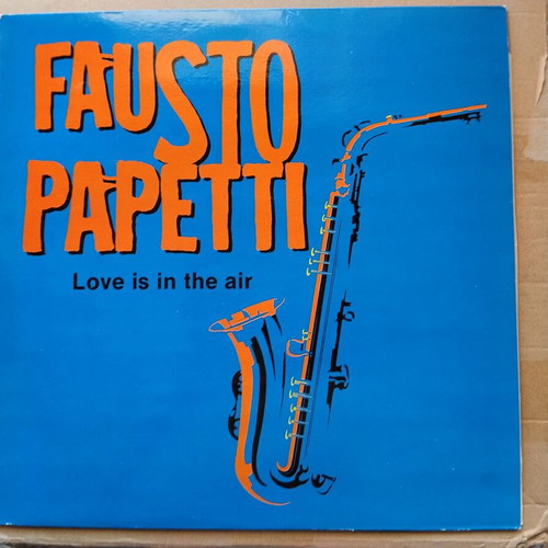 Fausto Papetti Love Is In The Air LP near mint, folk