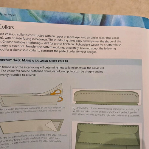 Fashion design book used with small tear