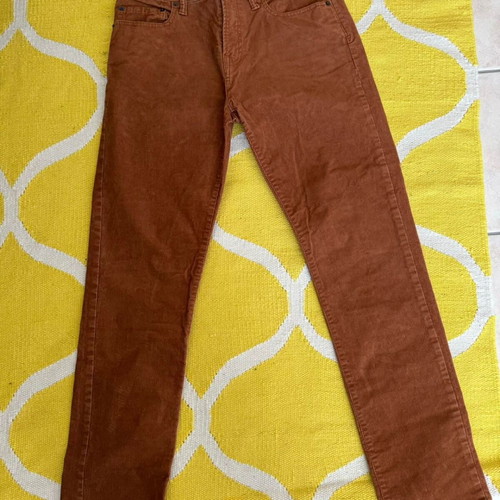Women's corduroy pants GAP size 31/32 slim like new, brown