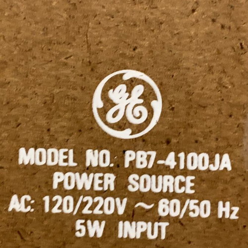 General Electric retro radio used