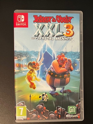 Asterix & Obelix XXL 3 The Crystal Menhir Nintendo Switch παιχνίδι σαν καινούργιο, κασέτα