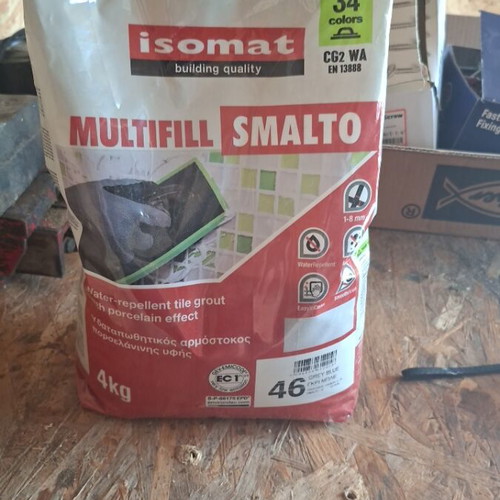 Isomat Multifill Smalto Color 46 Grey Blue New