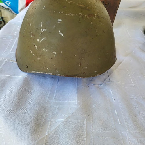 Greek helmet used from 1940 with original interior