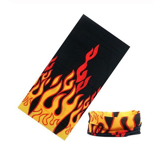 Bandana Fire Face Mask new, polyester