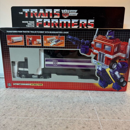 Transformers Optimus Prime G1 Truck Black Variant Reissue new