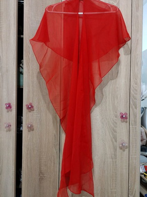 Pareo 200/40 like new, red