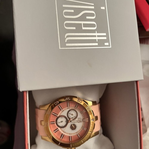 Visetti women's watch pink, like new