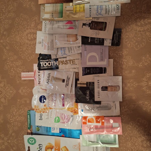 Mini skincare products new, large pack with creams and serums