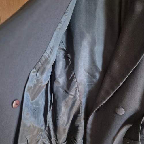 Vintage gray jacket with belt On Line like new, size 3
