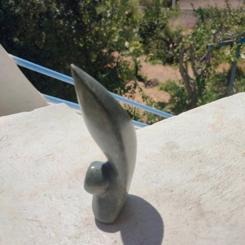 Marble abstract statue like new