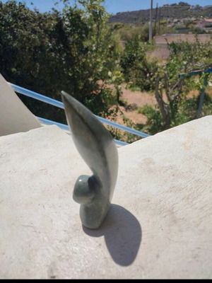 Marble abstract statue like new