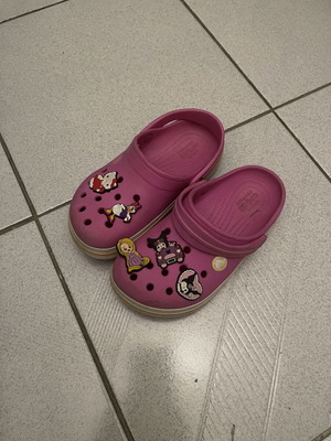 Crocs C12 розови чехли като нови