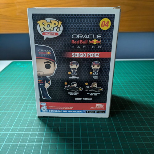 Funko Pop Sergio Perez vinyl figure like new