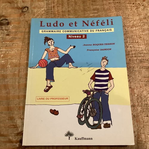 Ludo et Nefeli Grammaire Communicative du francais teacher's book like new