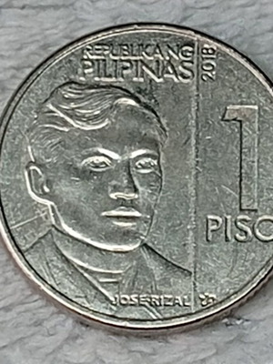Philippines 1 Piso Coin used, 2018