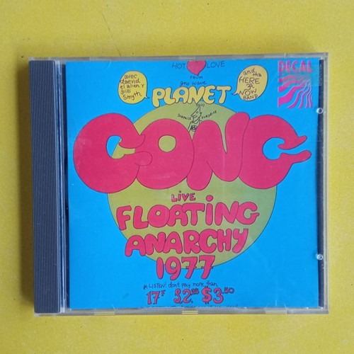 Gong Floating Anarchy live 1977 CD used