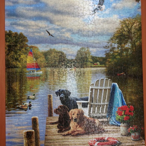 Cobble Hill Dog Day Afternoon 1000-piece puzzle