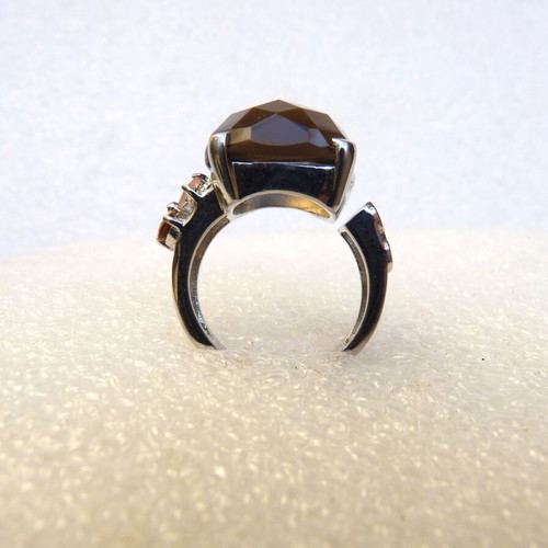 925 Silver ring with semi-precious stones