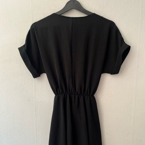 Blouse dress used, size S, black