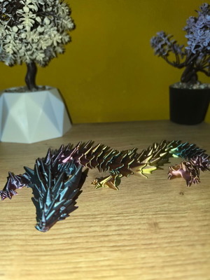 Articulated Dragon Miniature Figure new