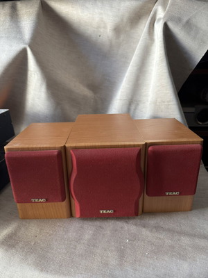 Σετ ηχείων Teac vintage retro design, σαν καινούργιο, 3 τεμάχια