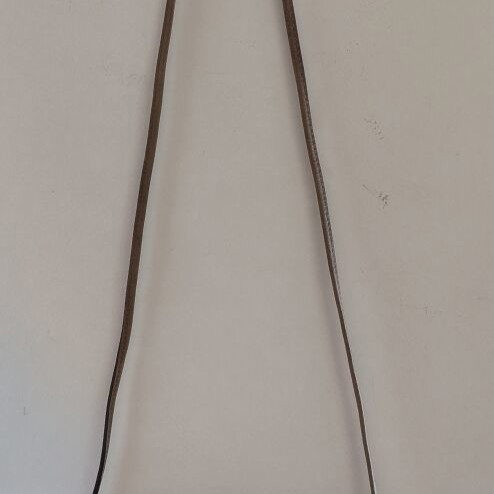 Kem leather shoulder bag, brown