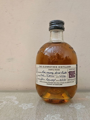 Glenrothes 1985-2005 whisky miniature new, 100ml 43%