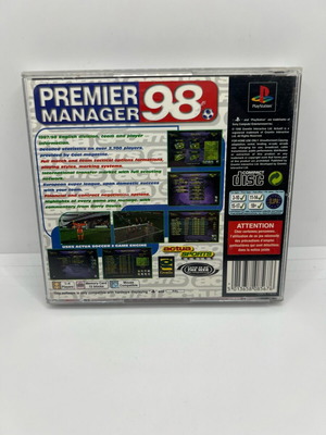 Premier Manager 98 PlayStation 1 used