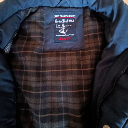 Lexton Yacht Club Winter Jacket XL dark blue like new