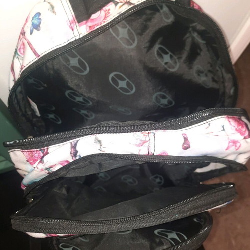 School bag like new for girls with two main compartments