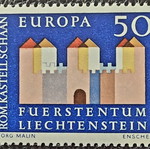 Λιχτενστάιν 1964 σειρά γραμματοσήμων Europa CEPT, ασφράγιστα