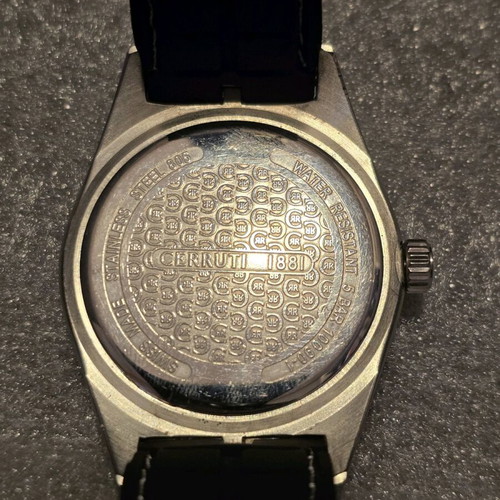 Cerruti 1881 watch like new, black, unisex
