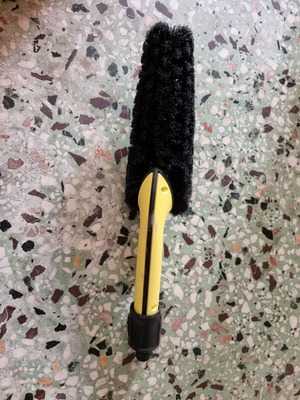 Kärcher wheel cleaning brush used