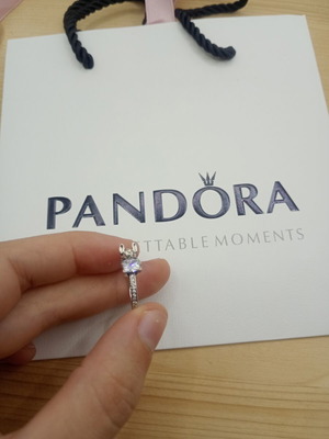 Pandora Stitch ring size 56, silver