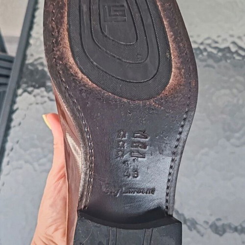 Guy Laroche Dress Shoes Like New, Brown, Size 43