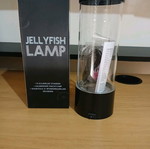 Jelly Fish lamp new, LED, 22 cm, black