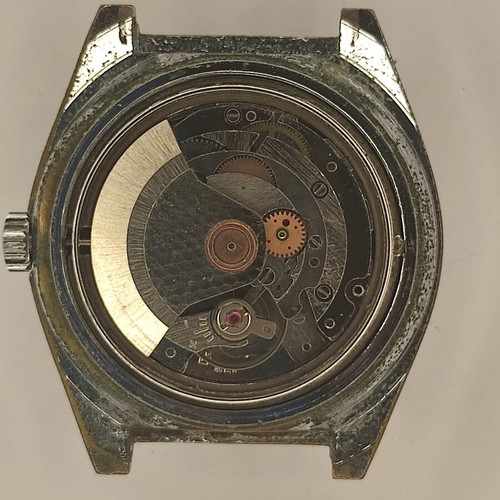Elite Automatic Day-Date Vintage Swiss Made Watch used, men's silver