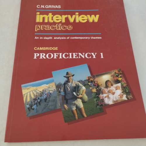 Cambridge Proficiency 1 Interview Practice and Companion books new