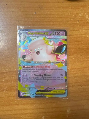 Mega Clefable EX Pokemon card new
