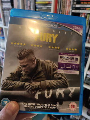 Fury Blu-Ray like new with Greek subtitles