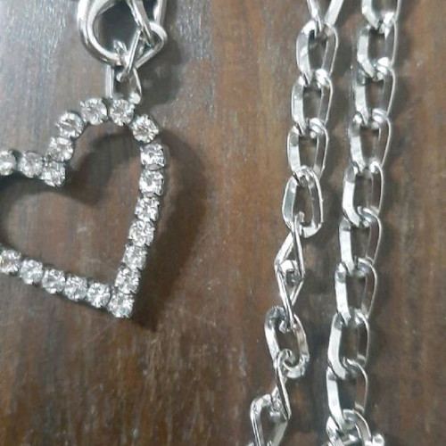 Necklace used with long chain