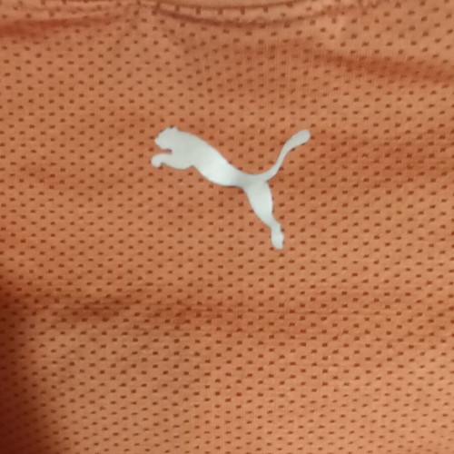 Puma sports shirt like new, orange, size M