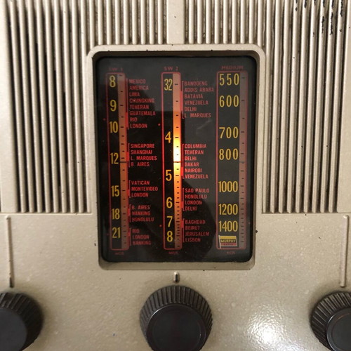 Ράδιο Murphy Valve Radio Bakelite μεταχειρισμένο του 1940, δουλεύει