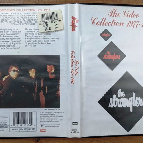 The Stranglers Video Collection 1977-1982 DVD used