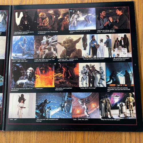 Star Wars The Empire Strikes Back vinyl like new, collectible record 1980