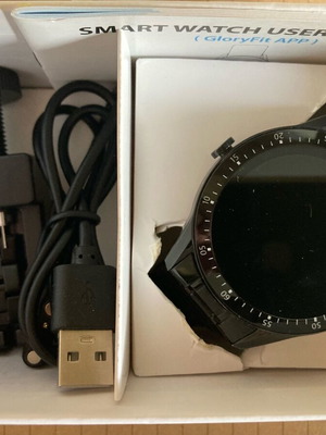 Smartwatch with metal strap like new