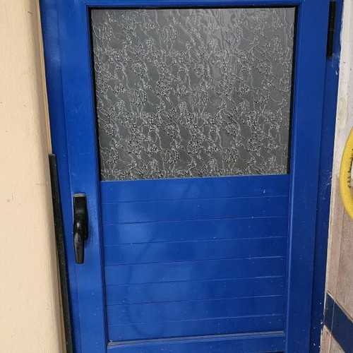 Aluminum door like new 73×1.43
