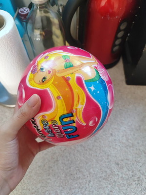 Mermaids Have More Fun Kids Ball like new, colorful plastic