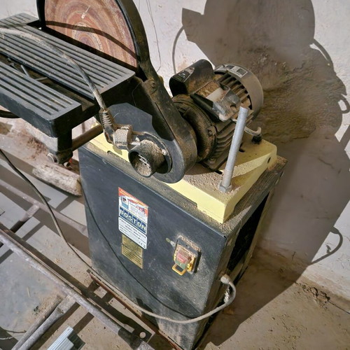 Boston BDS6x9 Belt and Disc Sander 750W used with base