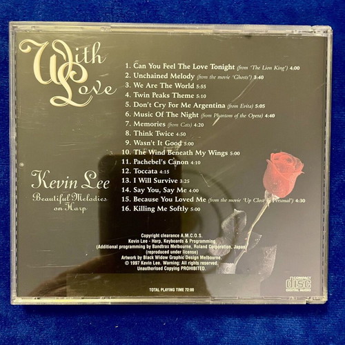 Kevin Lee 2 CDs With Love and Truly, Madly, Deeply like new